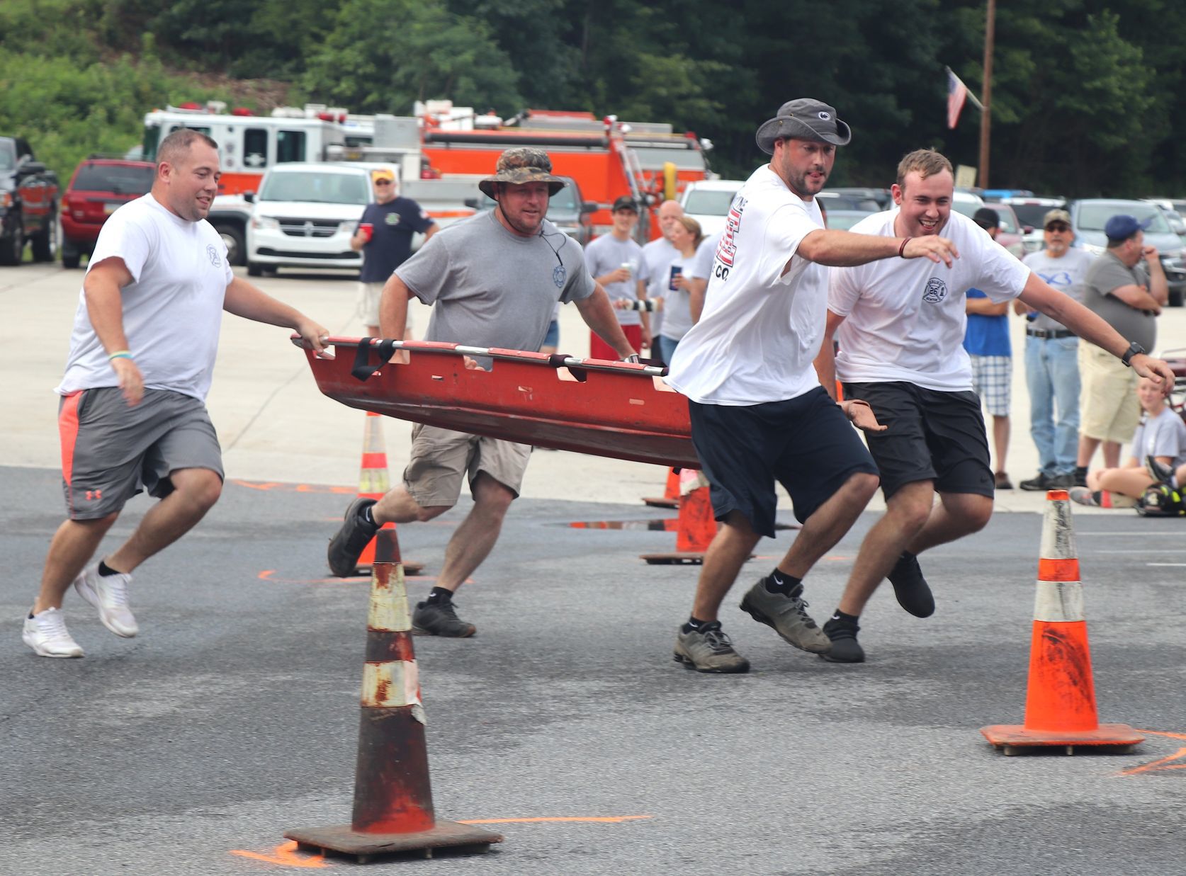 EMS volunteers compete at convention